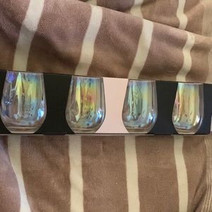 NIB Rachel Zoe Stemless Wine Glasses